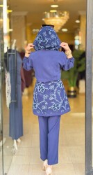 1372 AREL LACİVERT TAKIM - 