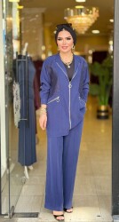 1385 SARE LACİVERT TAKIM - 