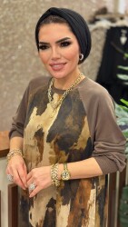 1455 ALACA TAKIM KAHVERENGİ - 6