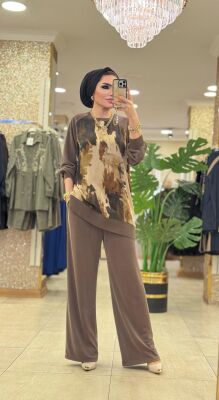 1455 ALACA TAKIM KAHVERENGİ - 2