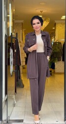 1497 KÖPRÜLÜ TAKIM KAHVERENGİ - 2