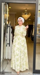 1982 LİLYUM YEŞİL ELBİSE - 