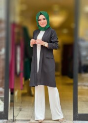 2210 DUBLE KREP CEKET SİYAH - 