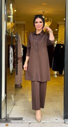 2226 IŞILTI TAKIM KAHVERENGİ - 2