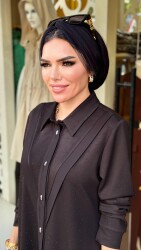 2226 IŞILTI TAKIM SİYAH - 