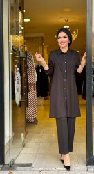 2226 IŞILTI TAKIM SİYAH - 2