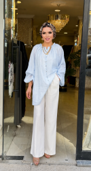 2232 MELEK BLUZ MAVİ - 