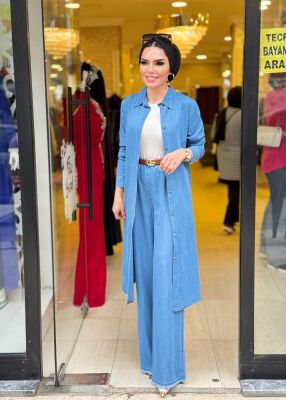 2304 MERYEM SIRA TAŞLI KOT TAKIM - 2