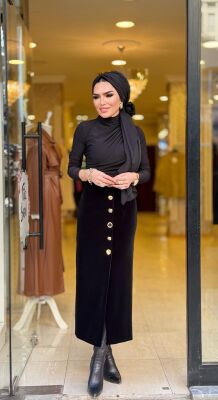 2314 DRAPE BODY SİYAH - 3