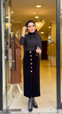 2314 DRAPE BODY SİYAH - 2
