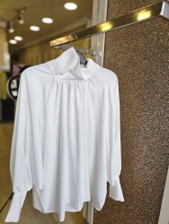 2720 REGLAN KOL GÖMLEK BEYAZ - 