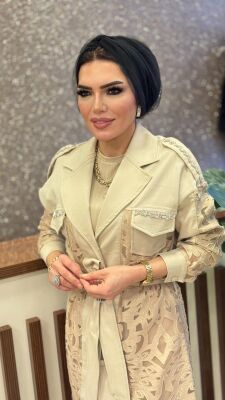 2769 GABARDİN TAKIM BEJ - 7