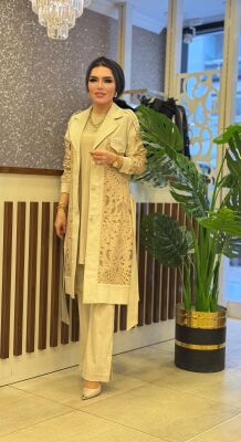 2769 GABARDİN TAKIM BEJ - 6