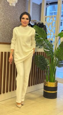 2927 PELUŞ TAKIM BEYAZ - 7