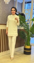 2927 PELUŞ TAKIM BEYAZ - 5