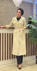 3049 NUBUK TRENÇ KOT TAŞ - 4