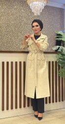 3049 NUBUK TRENÇ KOT TAŞ - 6