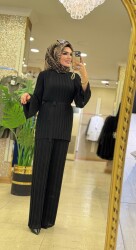 31304 PİLİSELİ TAKIM SİYAH - 