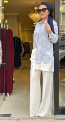 3195 NAKIŞLI TAKIM MAVİ - 5