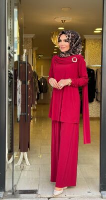 3299 CANDY TAKIM BORDO - 3