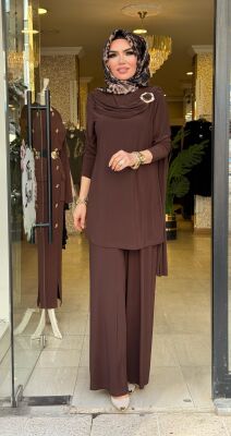 3299 CANDY TAKIM KAHVERENGİ - 1