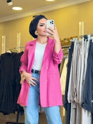 4430 LİVA FUŞYA CEKET - 