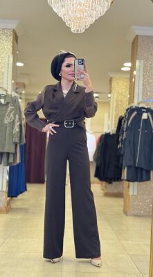 4959 TUANA PANTOLON KAHVERENGİ - 1