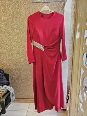 5071 VİLDAN ABİYE KIRMIZI - 1