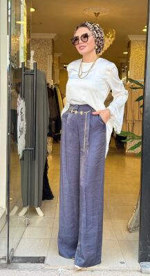 5101 AURA PANTOLON LACİVERT - 1
