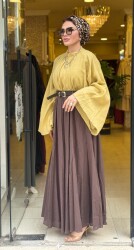 5272 SİMAY ÇAGLA YEİLİ BLUZ - 
