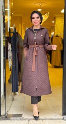 5310 NUSH KAPİTONE KAP KAHVERENGİ - 6