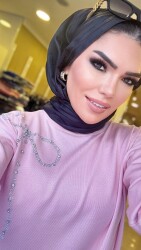 5545 HİRA MERSERİZE TINİK PUDRA PEMBESİ - 5