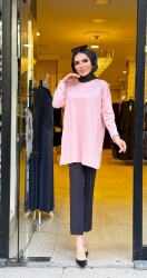 5545 HİRA MERSERİZE TINİK PUDRA PEMBESİ - 4