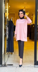 5545 HİRA MERSERİZE TINİK PUDRA PEMBESİ - 2