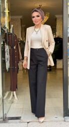 5738 KANVAS PANTOLON SİYAH - 4