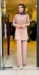 6069 HÜLYA TAKIM CAMEL - 3