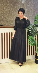 7263 DENİZ ELBİSE SİYAH - 3