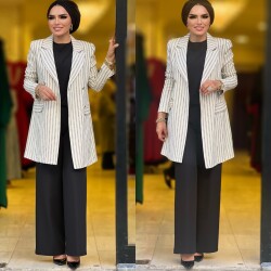7374 CHANEL TAKIM SİYAH - 