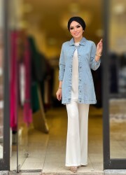 7703 TAŞLI KOT CEKET - 1