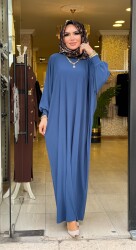 8470 SELİN ELBİSE İNDİGO - 3