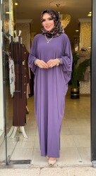 8470 SELİN ELBİSE LİLA - 