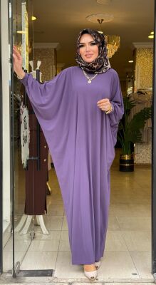 8470 SELİN ELBİSE LİLA - 1