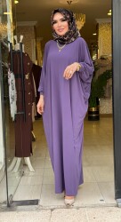 8470 SELİN ELBİSE LİLA - 4