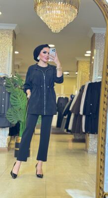 8584 HEİDİ TAKIM SİYAH - 1
