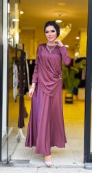 8602 HELİN ETEKLİ TAKIM BORDO - 2