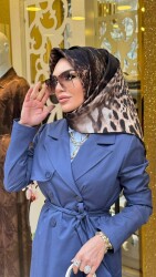 9054 KUMAŞ TRENÇ İNDİGO - 