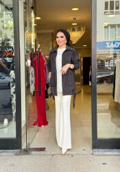 9254 GOLD DETAYLI SİYAH KAP - 2