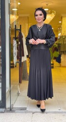 9499 ÇİFT PLİSELİ ETEK - 