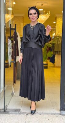 9499 ÇİFT PLİSELİ ETEK - 2