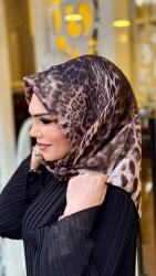 9800 LEOPAR PAMUK EŞARP - 3